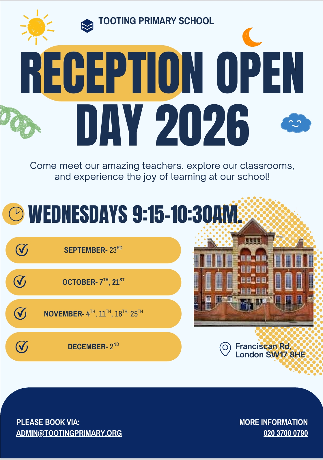 Reception Open Days